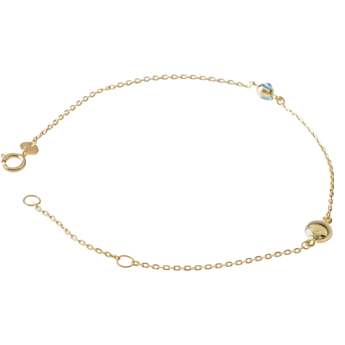 Gold Turquoise Bracelet in 18ct solid gold