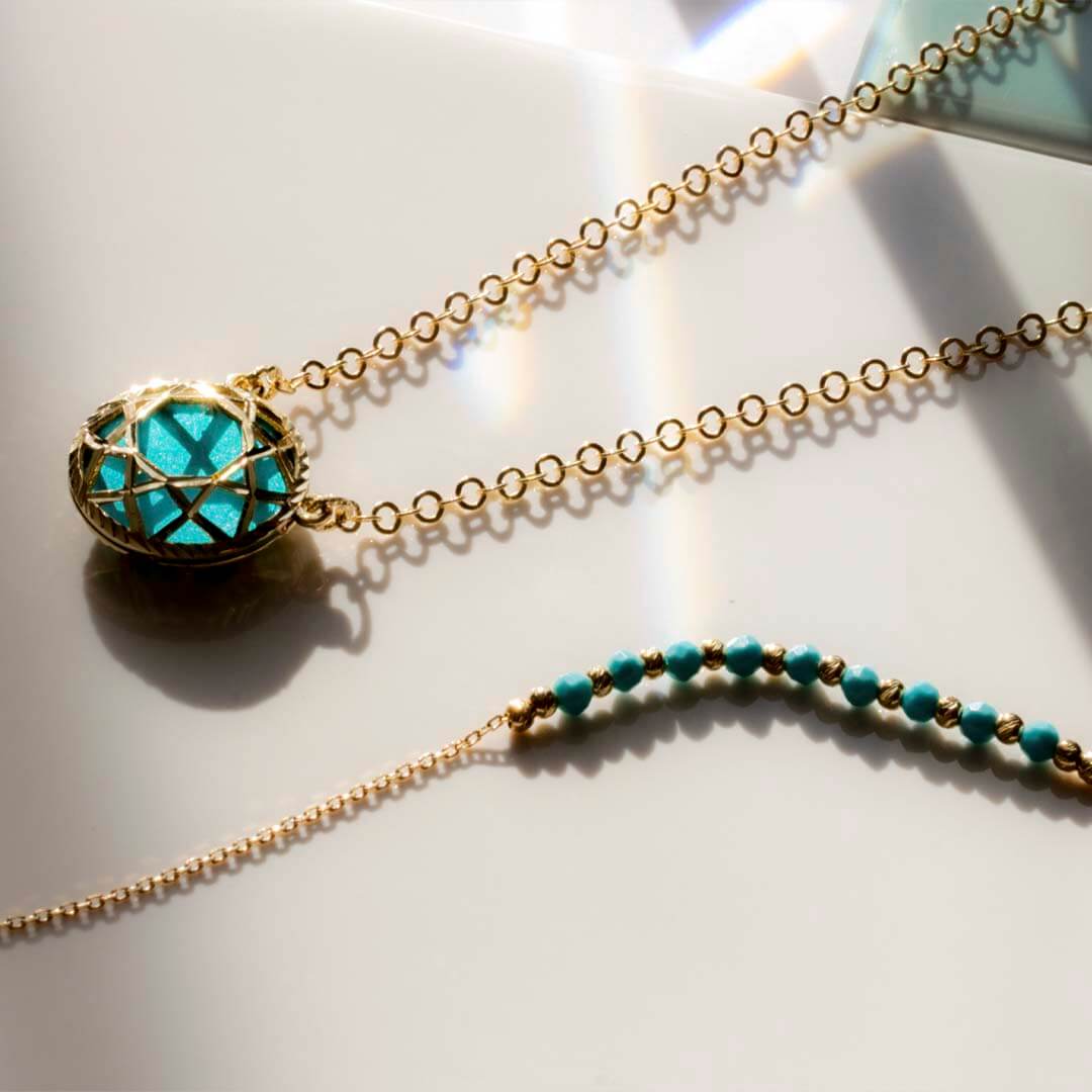 Gold & Turquoise Jewellery