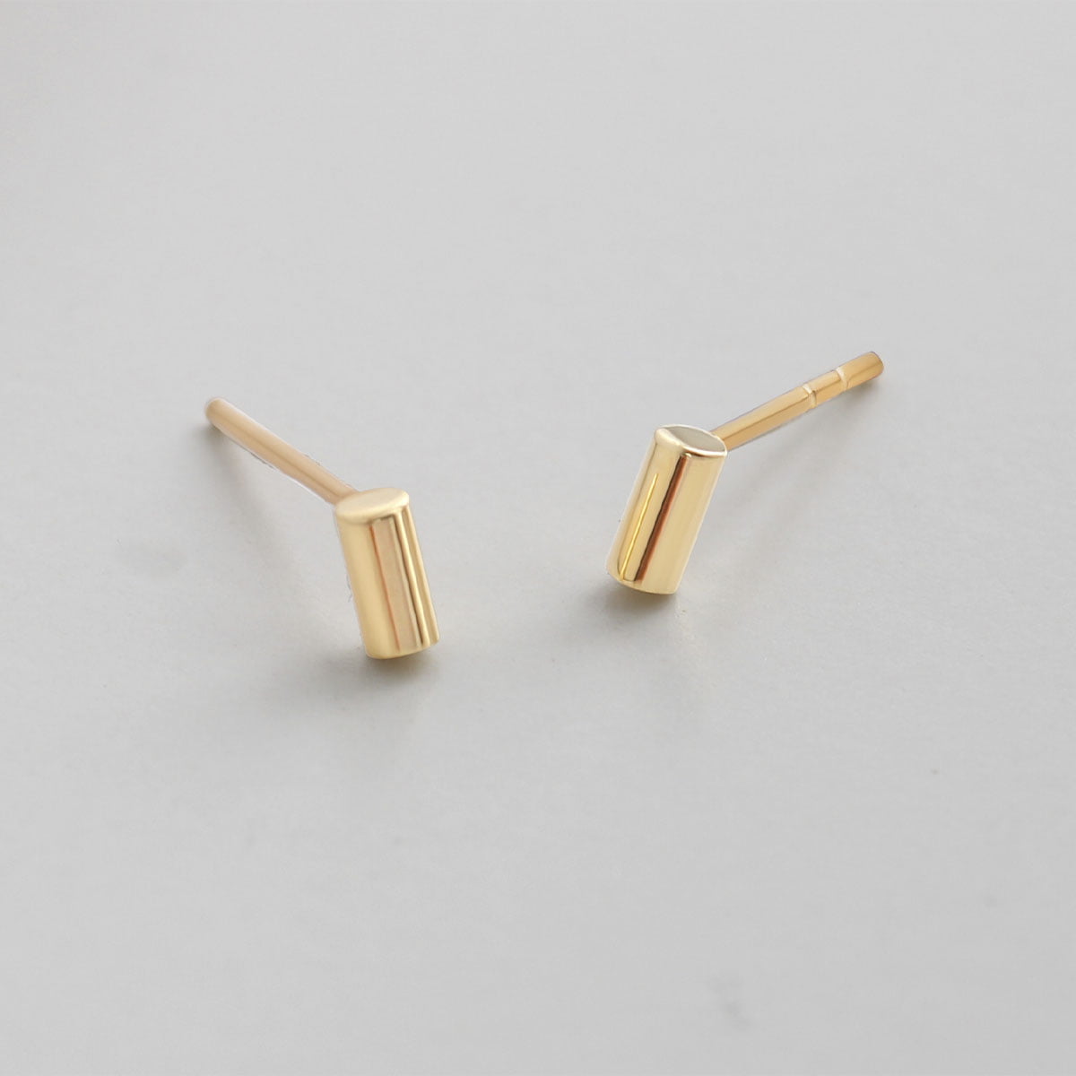 Small Bar Stud Earrings for Women