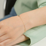 18ct Yellow Evil Eye Gold Bracelet