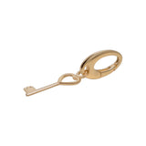 Yellow Gold Mini Love & Key Charm Pendant