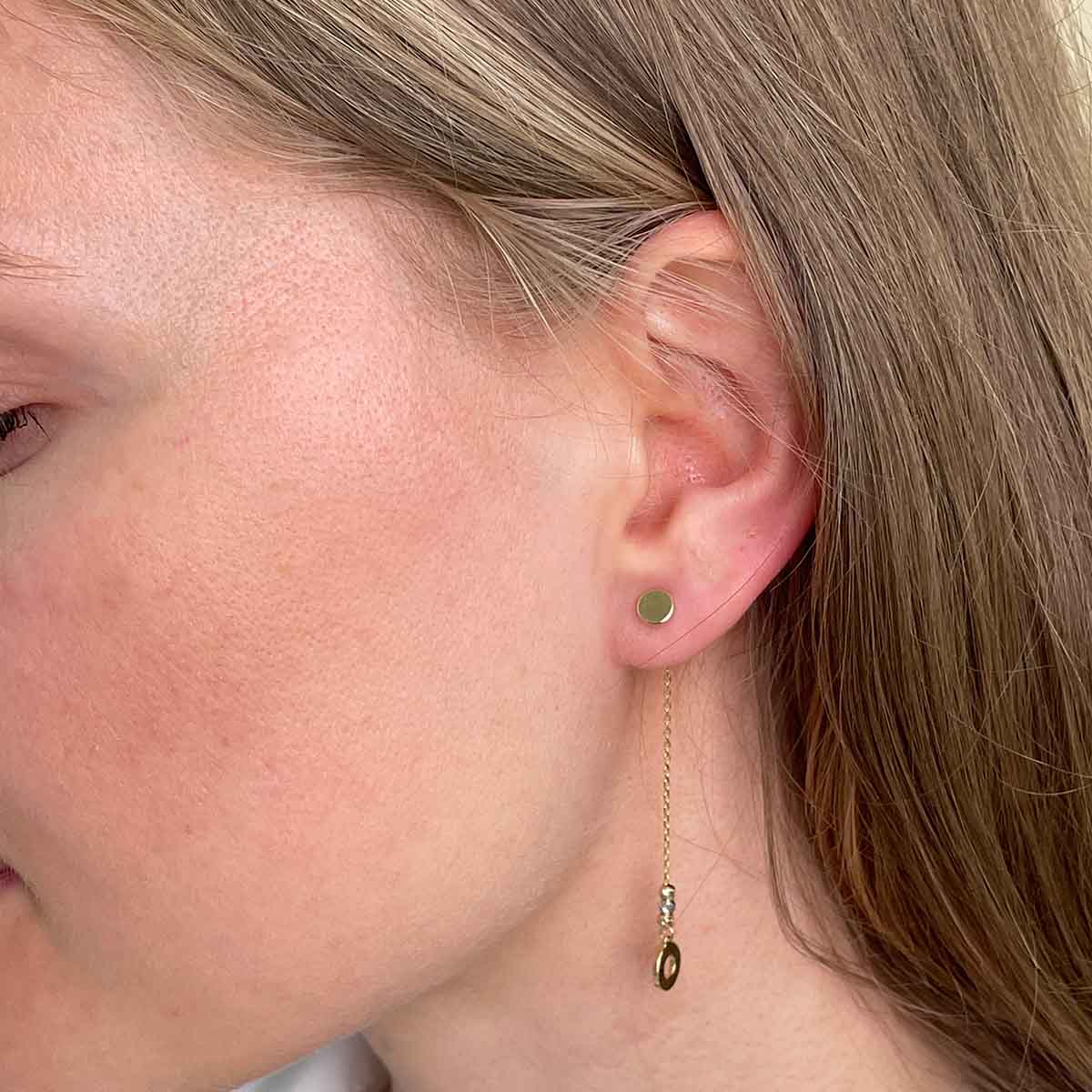 gold drop earrings uk
