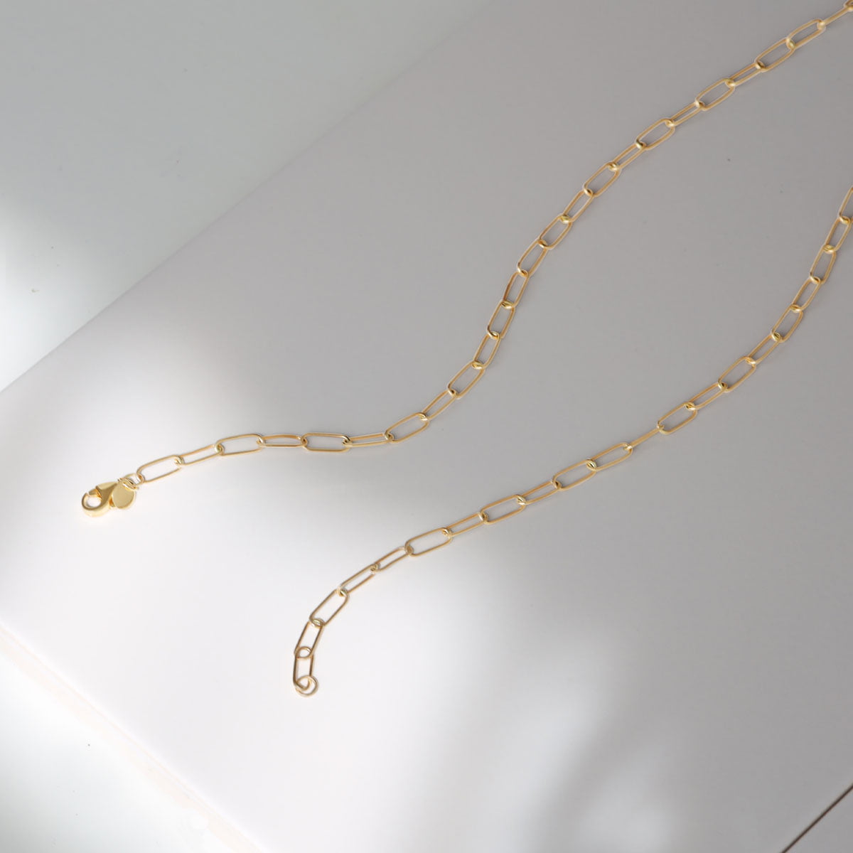 paperclip chain necklace